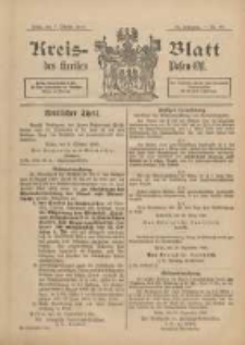Kreis-Blatt des Kreises Posen-Ost 1899.10.07 Jg.12 Nr40