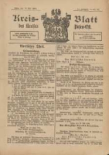 Kreis-Blatt des Kreises Posen-Ost 1901.05.11 Jg.13 Nr20