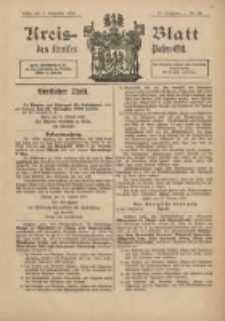 Kreis-Blatt des Kreises Posen-Ost 1898.11.05 Jg.11 Nr46