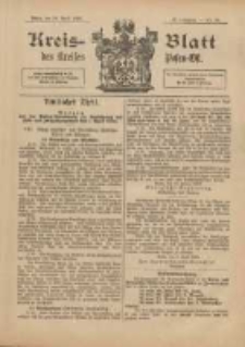 Kreis-Blatt des Kreises Posen-Ost 1900.04.21 Jg.13 Nr16