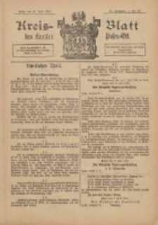 Kreis-Blatt des Kreises Posen-Ost 1901.06.22 Jg.13 Nr26