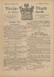 Kreis-Blatt des Kreises Posen-Ost 1901.09.14 Jg.13 Nr39