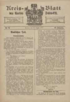 Kreis-Blatt des Kreises Posen-Ost 1917.08.18 Jg.29 Nr43