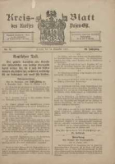 Kreis-Blatt des Kreises Posen-Ost 1917.11.17 Jg.29 Nr61