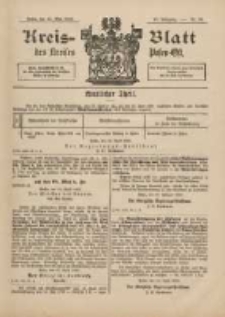 Kreis-Blatt des Kreises Posen-Ost 1898.05.14 Jg.11 Nr20