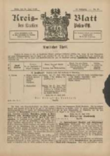 Kreis-Blatt des Kreises Posen-Ost 1898.06.25 Jg.11 Nr27