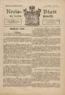 Kreis-Blatt des Kreises Posen-Ost 1898.11.26 Jg.11 Nr49
