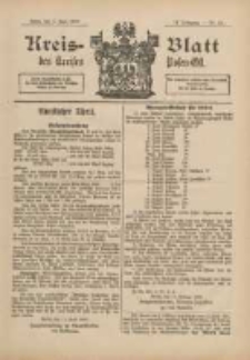Kreis-Blatt des Kreises Posen-Ost 1899.06.03 Jg.12 Nr22