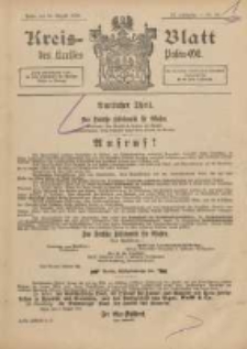Kreis-Blatt des Kreises Posen-Ost 1900.08.25 Jg.13 Nr34