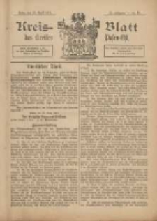 Kreis-Blatt des Kreises Posen-Ost 1901.04.13 Jg.13 Nr16