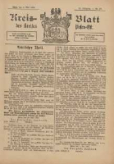 Kreis-Blatt des Kreises Posen-Ost 1901.05.04 Jg.13 Nr19
