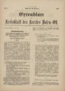 Kreis-Blatt des Kreises Posen-Ost 1917.02.24 Jg.29 Nr9 Extra Blatt
