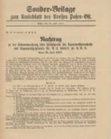 Kreis-Blatt des Kreises Posen-Ost 1917.07.26 Jg.29 Sonder Beilage