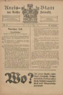 Kreis-Blatt des Kreises Posen-Ost 1918.03.30 Jg.30 Nr14