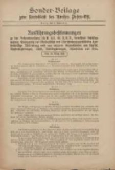 Kreis-Blatt des Kreises Posen-Ost 1918.04.06 Jg.30 Sonder Beilage