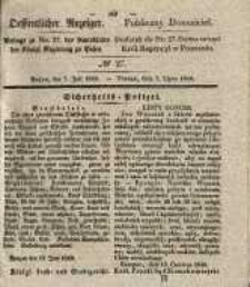 Oeffentlicher Anzeiger. 1840.07.07 Nro.27