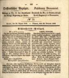 Oeffentlicher Anzeiger. 1840.08.18 Nro.33