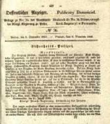 Oeffentlicher Anzeiger. 1840.09.08 Nro.36