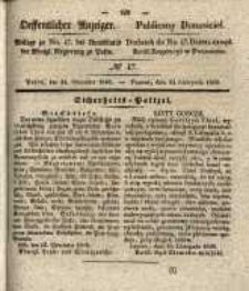 Oeffentlicher Anzeiger. 1840.11.24 Nro.47