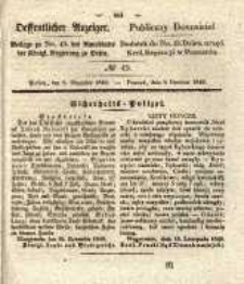 Oeffentlicher Anzeiger. 1840.12.08 Nro.49