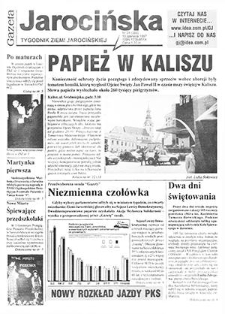 Gazeta Jarocińska 1997.06.13 Nr24(350)