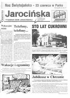 Gazeta Jarocińska 1997.06.20 Nr25(351)
