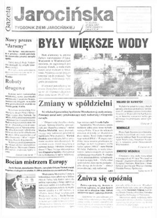 Gazeta Jarocińska 1997.07.25 Nr30(356)