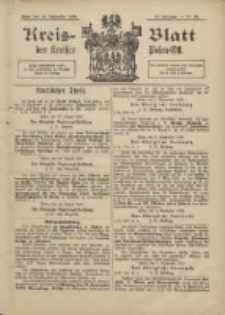 Kreis-Blatt des Kreises Posen-Ost 1898.09.10 Jg.11 Nr38