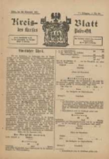 Kreis-Blatt des Kreises Posen-Ost 1901.11.30 Jg.13 Nr50