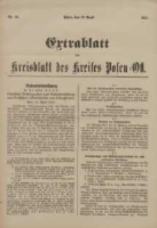 Kreis-Blatt des Kreises Posen-Ost 1917.04.17 Jg.29 Nr18