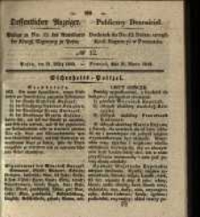 Oeffentlicher Anzeiger. 1843.03.21 Nro.12