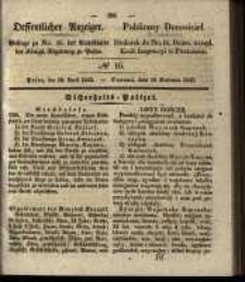 Oeffentlicher Anzeiger. 1843.04.18 Nro.16
