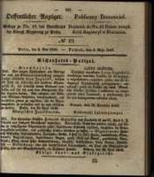 Oeffentlicher Anzeiger. 1843.05.09 Nro.19