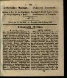 Oeffentlicher Anzeiger. 1843.07.20 Nro.29