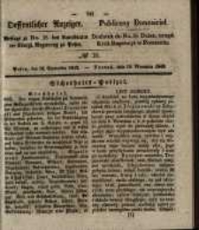 Oeffentlicher Anzeiger. 1843.09.21 Nro.38