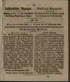 Oeffentlicher Anzeiger. 1843.10.12 Nro.41