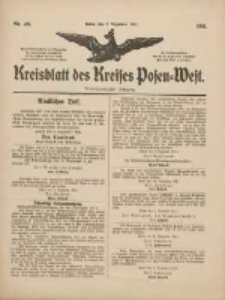 Kreisblatt des Kreises Posen-West 1911.12.07 Jg.23 Nr49