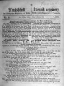 Amtsblatt der K&ouml;niglichen Regierung zu Posen. 1869.03.02 Nro.9