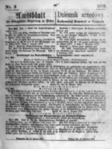 Amtsblatt der K&ouml;niglichen Regierung zu Posen. 1876.01.19 Nro.3