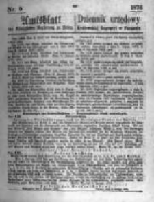 Amtsblatt der K&ouml;niglichen Regierung zu Posen. 1876.02.02 Nro.5