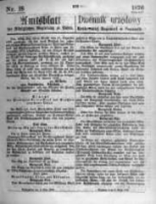 Amtsblatt der Königlichen Regierung zu Posen. 1876.05.03 Nro.18