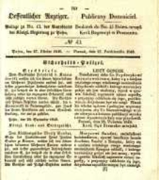 Oeffentlicher Anzeiger . 1840.10.27 Nro.43