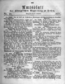 Amtsblatt der K&ouml;niglichen Regierung zu Posen. 1876.11.29 Nro.48