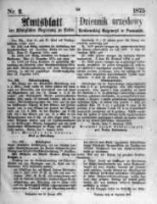 Amtsblatt der Königlichen Regierung zu Posen. 1875.01.13 Nro.2