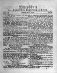 Amtsblatt der K&ouml;niglichen Regierung zu Posen. 1878.02.27 Nro.9