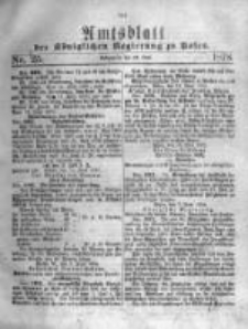 Amtsblatt der K&ouml;niglichen Regierung zu Posen. 1878.06.19 Nro.25