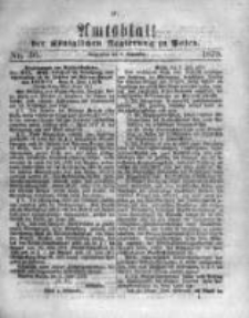 Amtsblatt der K&ouml;niglichen Regierung zu Posen. 1878.09.04 Nro.36