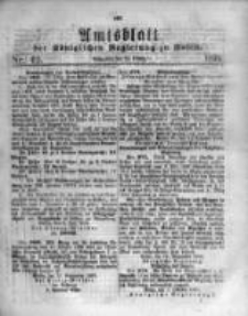 Amtsblatt der K&ouml;niglichen Regierung zu Posen. 1878.10.16 Nro.42