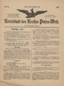 Kreisblatt des Kreises Posen-West 1910.12.15 Jg.22 Nr53