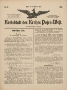 Kreisblatt des Kreises Posen-West 1911.02.23 Jg.23 Nr8
